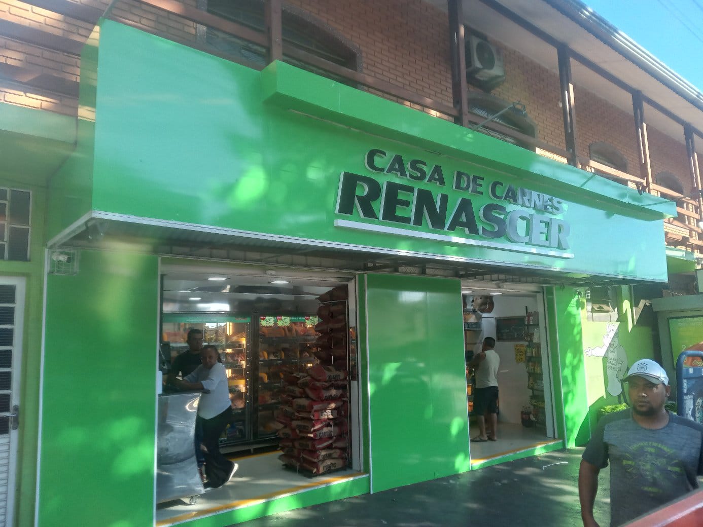 Fachada - Casa de Carnes Renascer